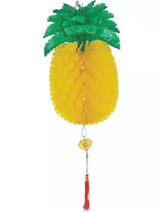 Ananasdekorasjon med honningkake 50 cm