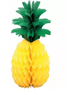 35 cm ananasdekorasjon av papir