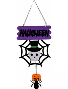 Liten Halloween-skjelettdekorasjon 60 cm