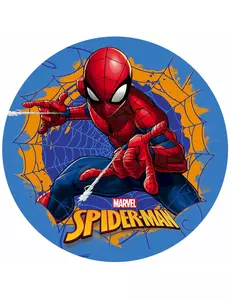 Spiderman Blå Vaffelskive 20 cm