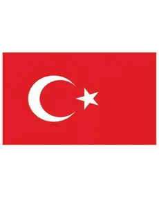 Türkiye supporterflagg 90 x 150 cm