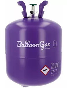 Stor heliumflaske for opptil 85 ballonger