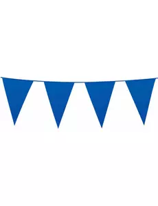 10m blå girlander