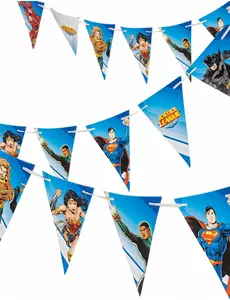 Justice League 2m vimpelgirlande