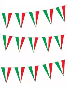 Italian flag garland 5 m