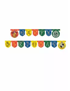 Gratulerer med dagen Harry Potter pappgirlander 2 m