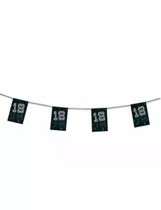 VIP 18th birthday paper garland 4 m