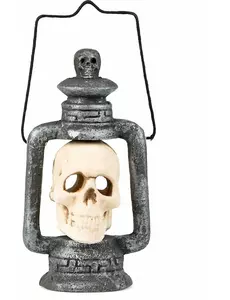 35 cm Halloween-lysende hodeskallelykt