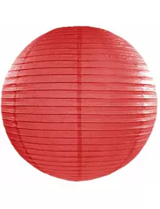 Rød japansk lykt 35 cm