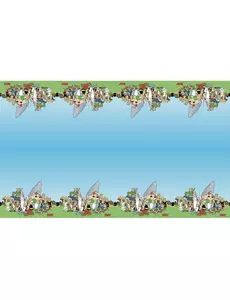Asterix papirduk 136 x 228 cm