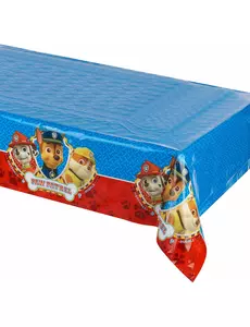 Paw Patrol blå og rød plastduk 120 x 180 cm
