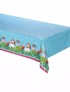 Enhjørning plastduk 120 x 180 cm