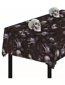 Duk med kirkegårdsspøkelser 137 x 274 cm