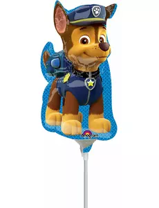 Liten Chase Paw Patrol folieballong 27 cm