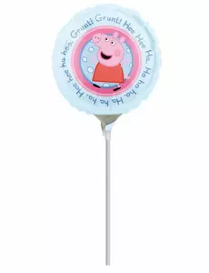 Liten Peppa Gris aluminiumsballong 23 cm