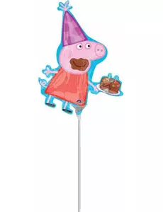 Liten Peppa Gris folieballong 25 x 33 cm