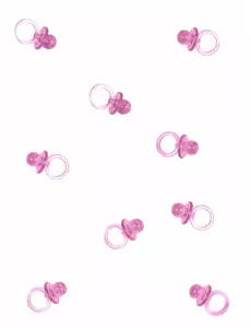 Små rosa kjærligheter på pinne