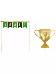 Fotballmesterkakepinner 15,5 - 20 cm