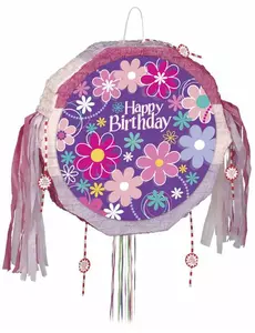 Piñata bursdagsblomster 45 cm