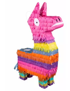 Flerfarget lama piñata 58 x 35 cm