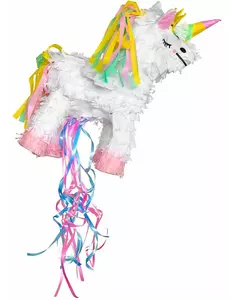 Flyvende enhjørning piñata 48 x 32 cm