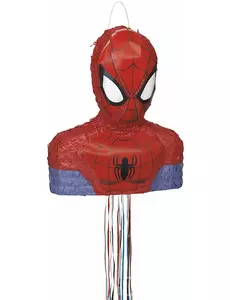 Spiderman-piñata 43 x 35 cm