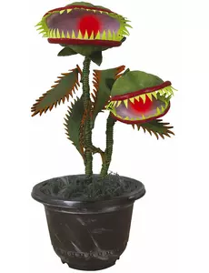 Animert kjøttetende plante 42 cm