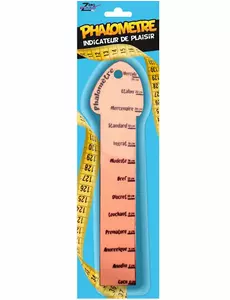 Humoristisk regel penis falometer