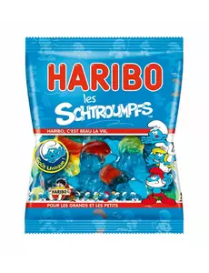 Haribo Smurfene Godteripose 120g.