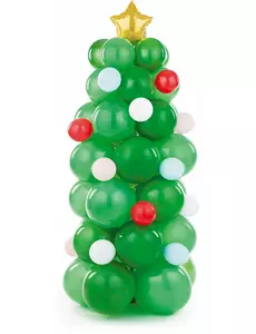 Juletreballongbukett 161 cm