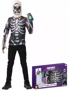 Fortnite Skull Trooper Classic-bokssett for tenåringer, Størrelse: 9–10 år (134 – 140 cm)