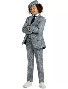 Mr. 20s Gangster Barnekostyme Suitmeister, Størrelse: 4–6 år (98–104 cm)