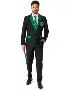 Herr Slytherin Suitmeister-kostyme til voksne, Størrelse: Small (EU 44-46)