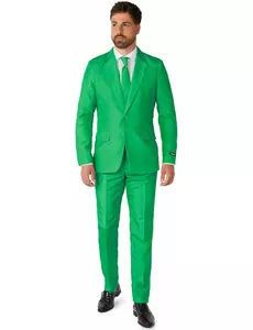Mr. Solid grønn dress til menn Suitmeister, Størrelse: Small (EU 44-46)