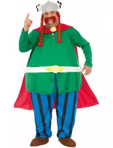 Abraracourcix-kostyme til voksne - Asterix og Obelix, Størrelse: Large