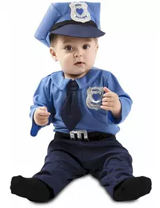 Baby politibetjentkostyme