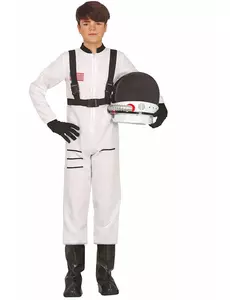 Hvitt astronautkostyme til tenåringer