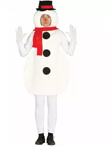 Snømannkostyme for voksne