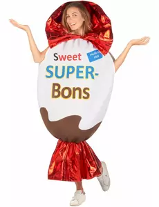 Superbon-konfektkostyme til voksne