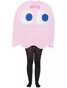 Pinky Spøkelseskostyme - Pac-Man Voksen