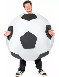 Oppblåsbart fotballkostyme for voksne