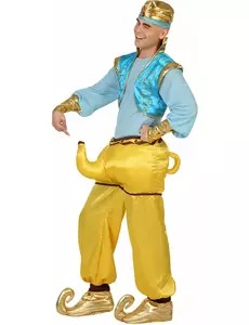 Humoristisk Genie-kostyme for voksne, Størrelse: Medium/Large