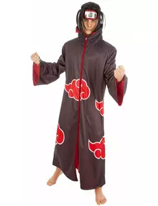 Itachi Naruto kostyme for menn, Størrelse: Large