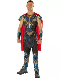 Thor Kjærlighet og Torden Deluxe Kostyme for Voksen, Størrelse: Medium/Large