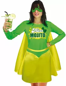 Frøken Mojito-kostyme til kvinner
