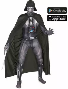 Darth Vader Morphsuit-kostyme til voksne