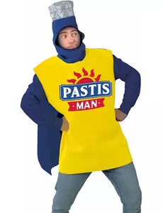 Pastis Man-kostyme til menn