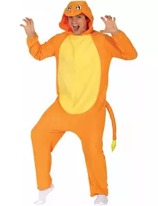 Lite oransje gnagerkostyme for voksne