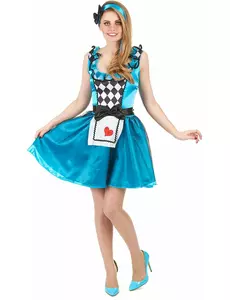 Alice i Neverland-kostyme til kvinner, Størrelse: Small