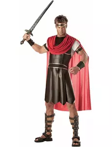 Spartacus-kostyme for menn, Størrelse: Medium